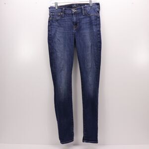 Lucky Brand Brooke Legging Skinny Jeans Womens 6 28 Blue Medium Wash Orta 27x27